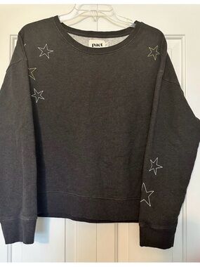 Pact organic cotton Star sweatshirt